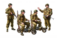 British Paratroopers w/Small Motorcycle