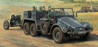 German 6x4 Towing Truck Kfz.69 with 3.7cm Pak