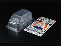 1/24 Scale R/C Lunch Box Mini Clear Body Parts Set