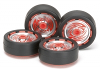 Wheel w/Aluminum Disc Set (Stripe Markings)