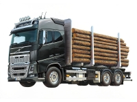 Volvo Globetrotter FH16 6x4 Timber Truck