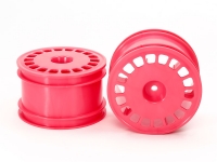 Large Dish Wheels (Rear, 62/35) (Pink)