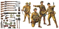 1/35 WWI British Infantry w/Small Arms & Equipment 