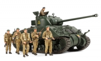 1/35 British Tank Sherman VC Firefly (w/6 Figures)