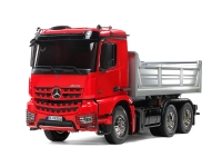 Mercedes-Benz Arocs 3348 6x4 Tipper Truck Red Cab & Silver Bed Edition