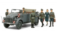 German Steyr 1500A Kommandeurwagen HQ Staff Set (w/7 Figures)