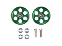 HG Lightweight 19mm Aluminum Ball-Race Rollers (Ringless/Green)